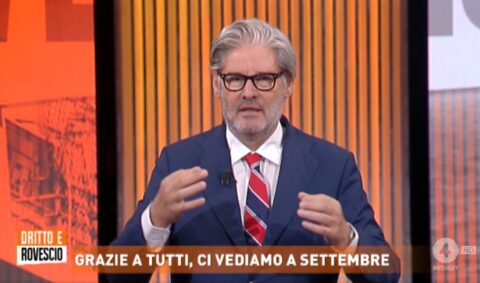 Dritto e rovescio, Del Debbio contro i detrattori: “Ci irridono perché facciamo esprimere la gente comune”