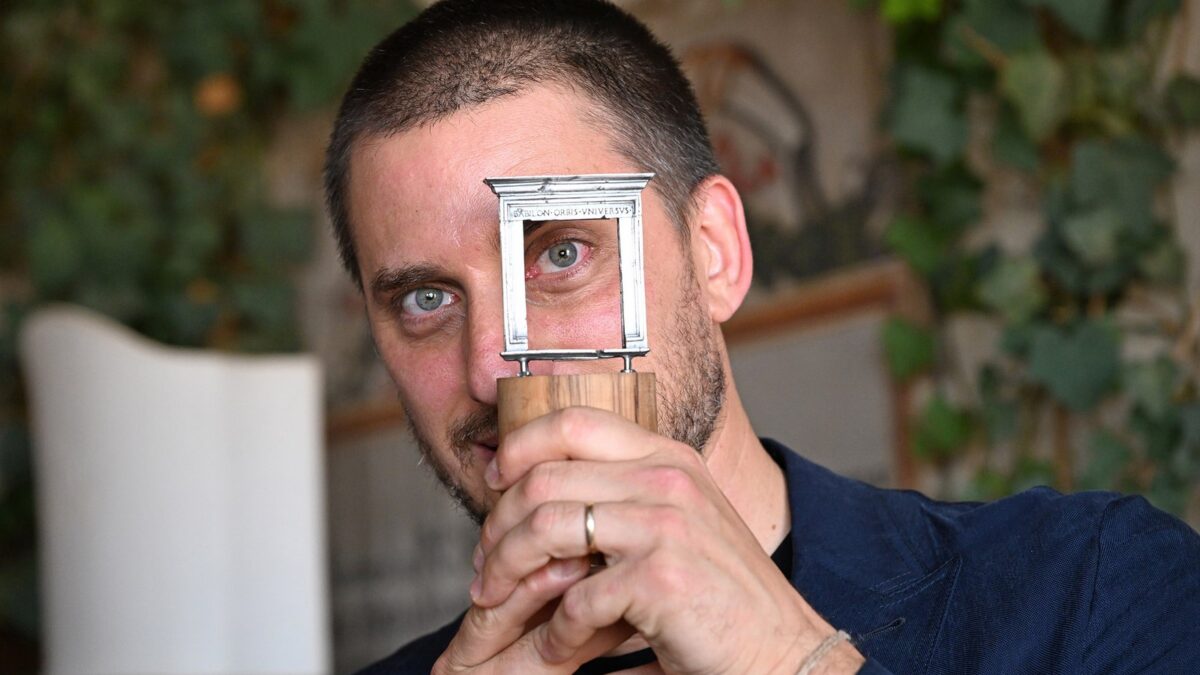 Luca Marinelli ha ricevuto il 14° Premio Monini in occasione del 66° Festival dei due Mondi