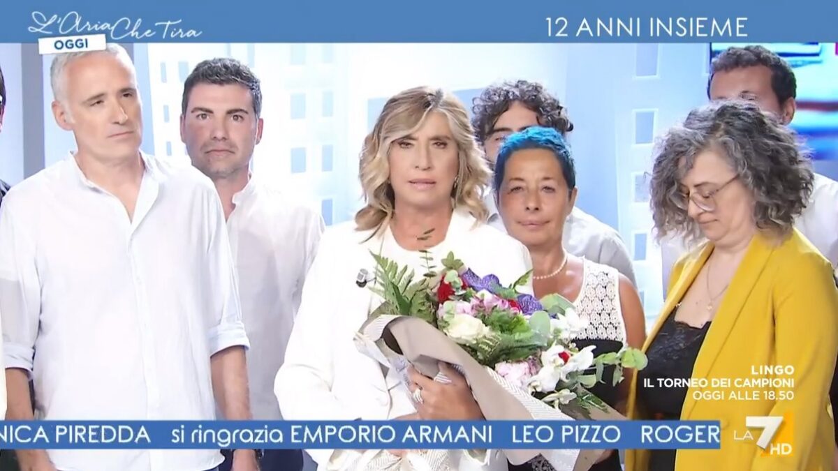 Myrta Merlino lascia L’Aria che tira (video)