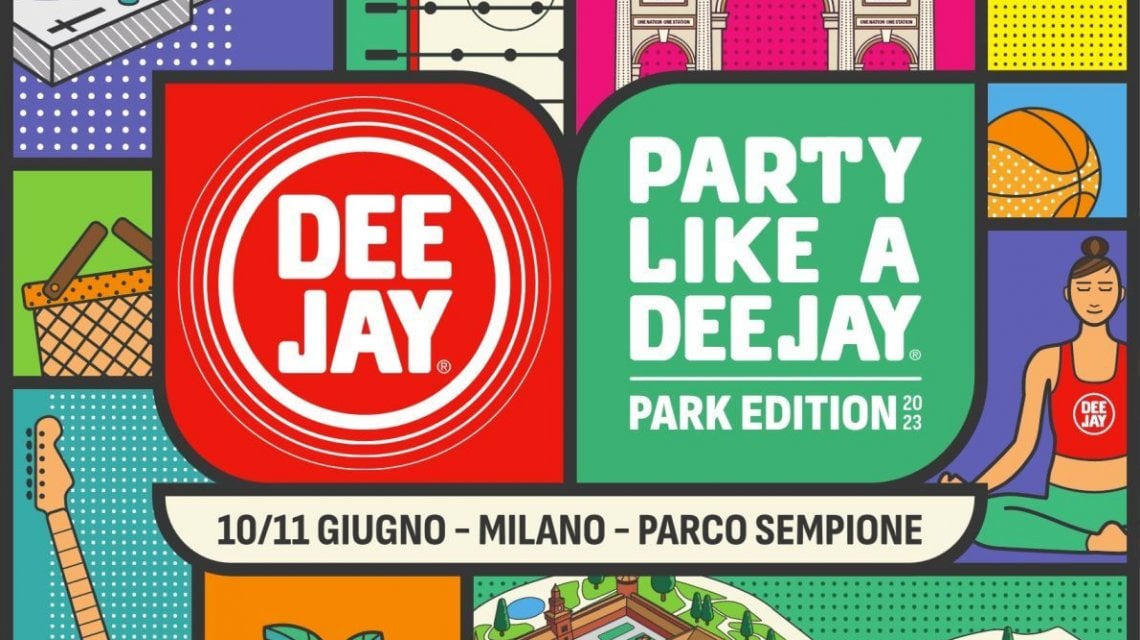 Party Like a Deejay, cantanti e scaletta del concerto di domenica 11 giugno 2023