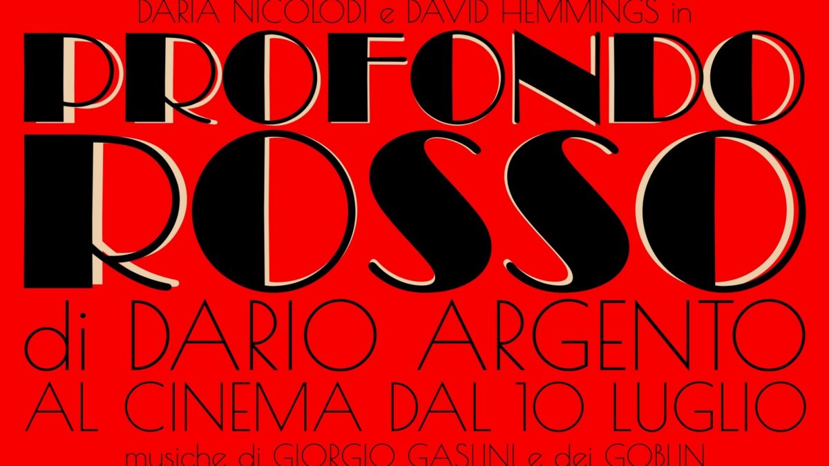 Profondo Rosso torna al cinema: nuovo trailer del capolavoro thriller di Dario Argento restaurato in 4K (dal 10 luglio)
