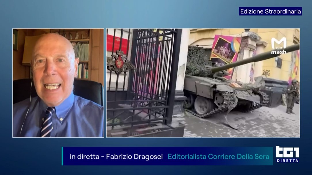 Russia, rivolta di Prigozhin: la tv italiana si è svegliata tardi