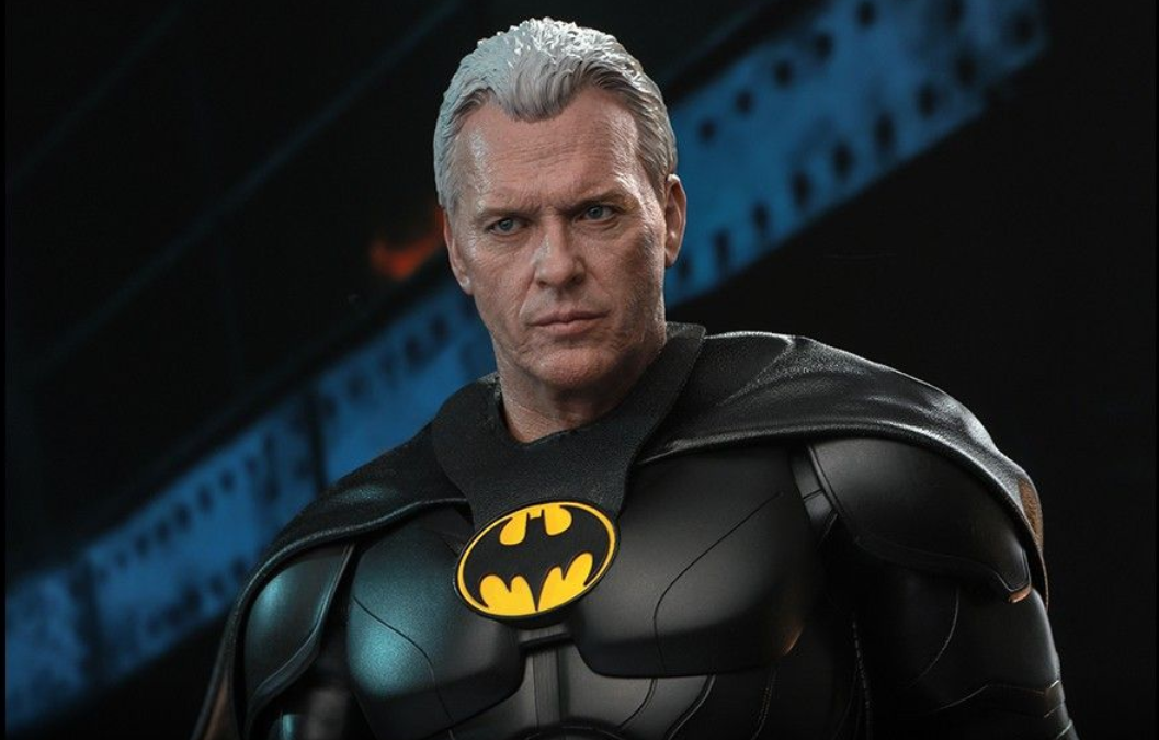 The Flash: nuova action figure Hot Toys del Batman di Michael Keaton versione 2023