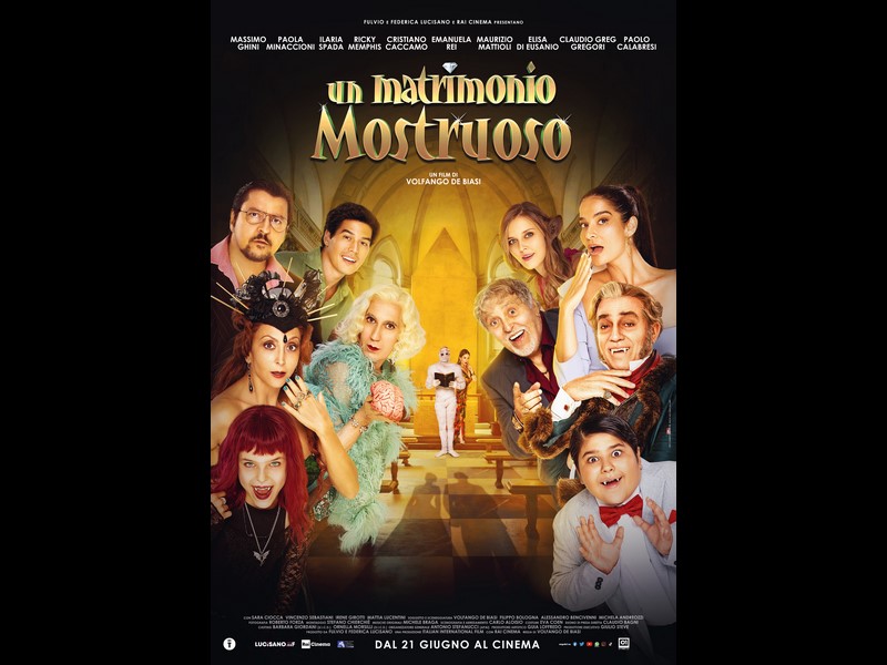 Un matrimonio mostruoso: foto e poster della commedia di Volfango De Biasi (Al cinema dal 21 giugno)