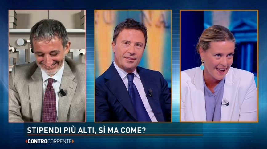 Gentili: “Senaldi deve lasciarci”. Dopo cinque minuti è nel programma concorrente