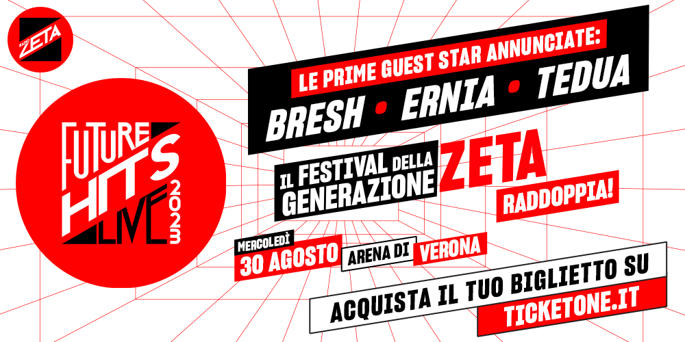 Future Hits Live 2023 all’Arena di Verona, 30 agosto: cantanti, artisti, cast e biglietti