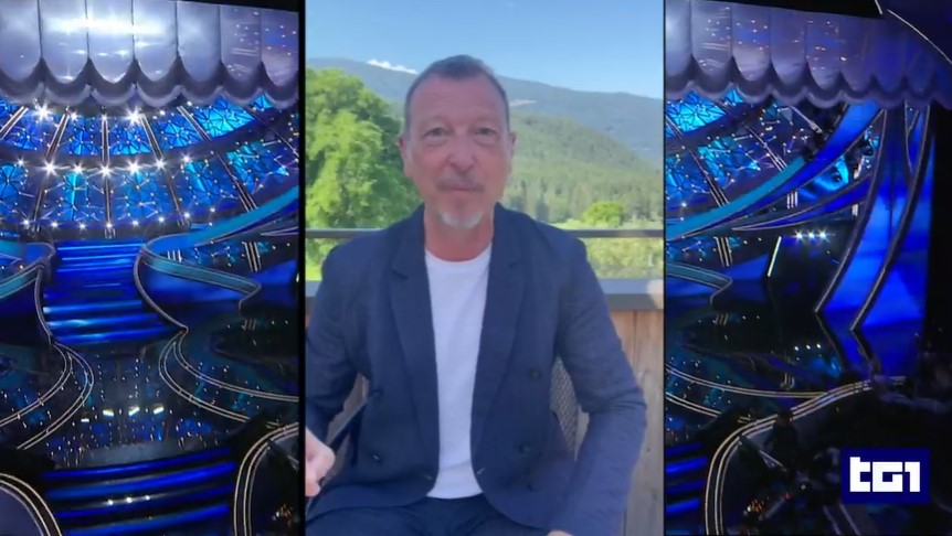 Sanremo 2024, Amadeus al Tg1 presenta il regolamento: tutte le novità (e 26 cantanti)