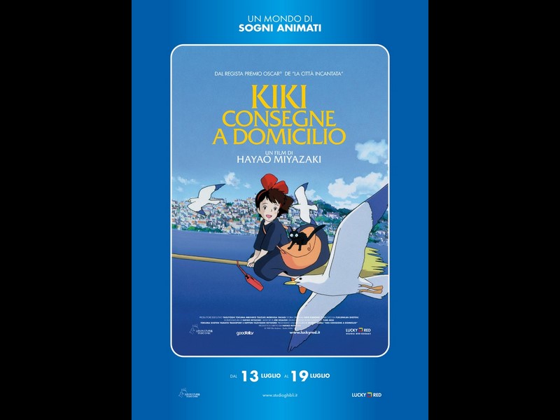 Studio Ghibli: foto e nuovo poster di “Kiki – Consegne a domicilio” che torna al cinema dal 13 al 19 luglio