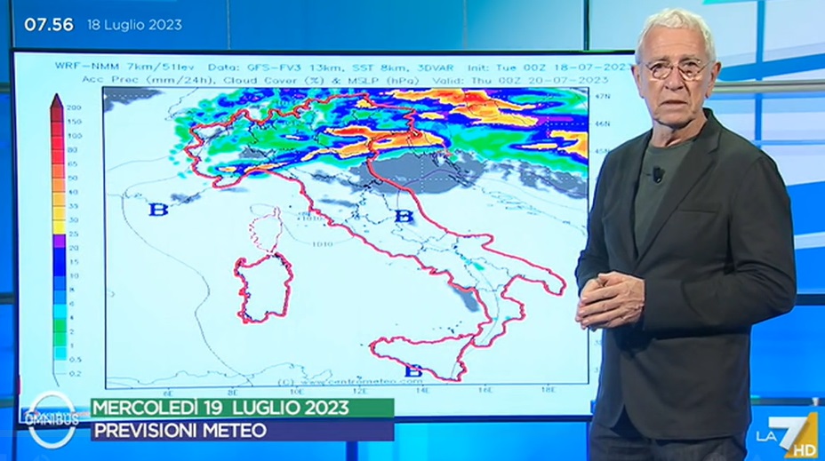 Paolo Sottocorona a TvBlog: “Non faccio mai previsioni oltre i tre giorni. Al mattino la gente si sintonizza su La7 per il meteo”