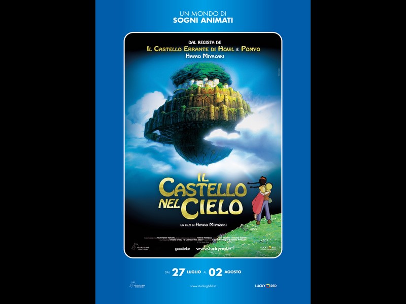 Studio Ghibli: foto e nuovo poster dell’anime “Il castello nel cielo” che torna al cinema dal 27 luglio al 2 agosto