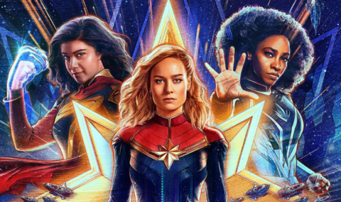 The Marvels: nuovo poster ufficiale dal San Diego Comic-Con del sequel Captain Marvel 2 di Marvel Studios