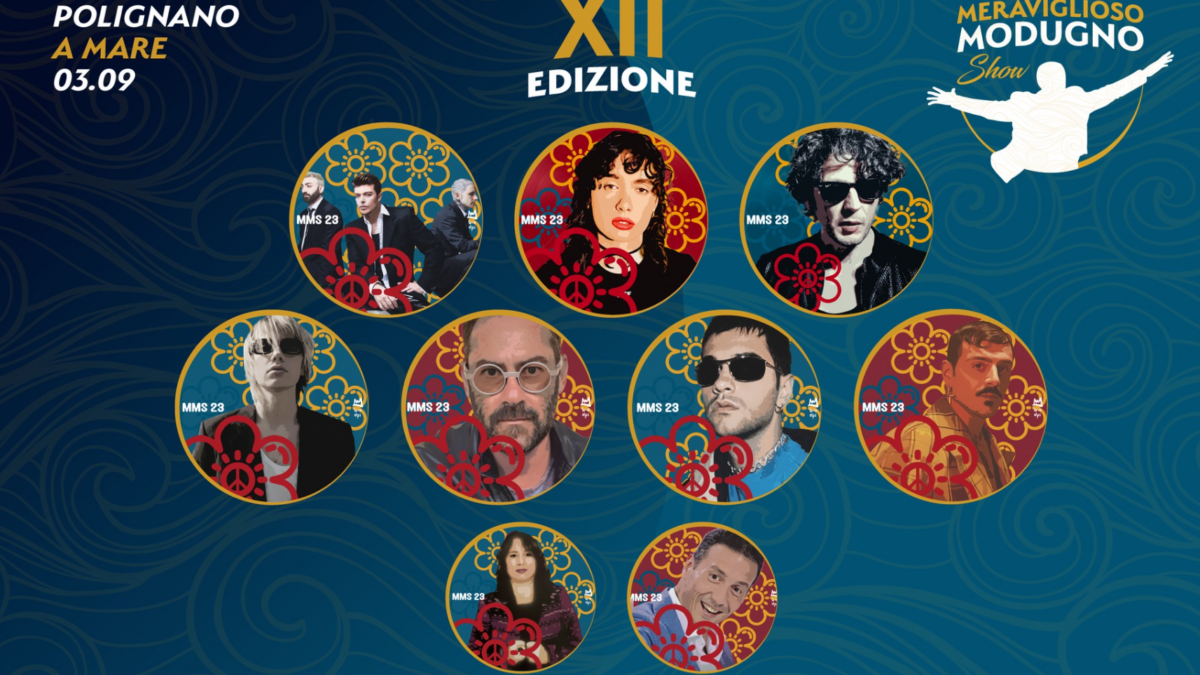 Meraviglioso Modugno Show su Rai1 con Alessandro Greco venerdì 8 settembre
