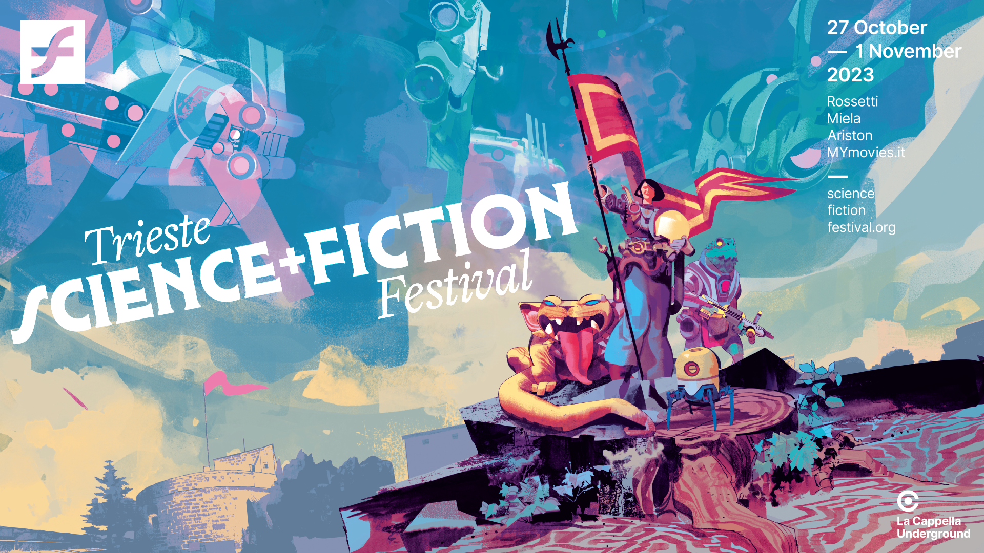 Trieste Science+Fiction Festival 2023: svelati poster e primi titoli in concorso per la 23° edizione (27 ottobre – 1 novembre)