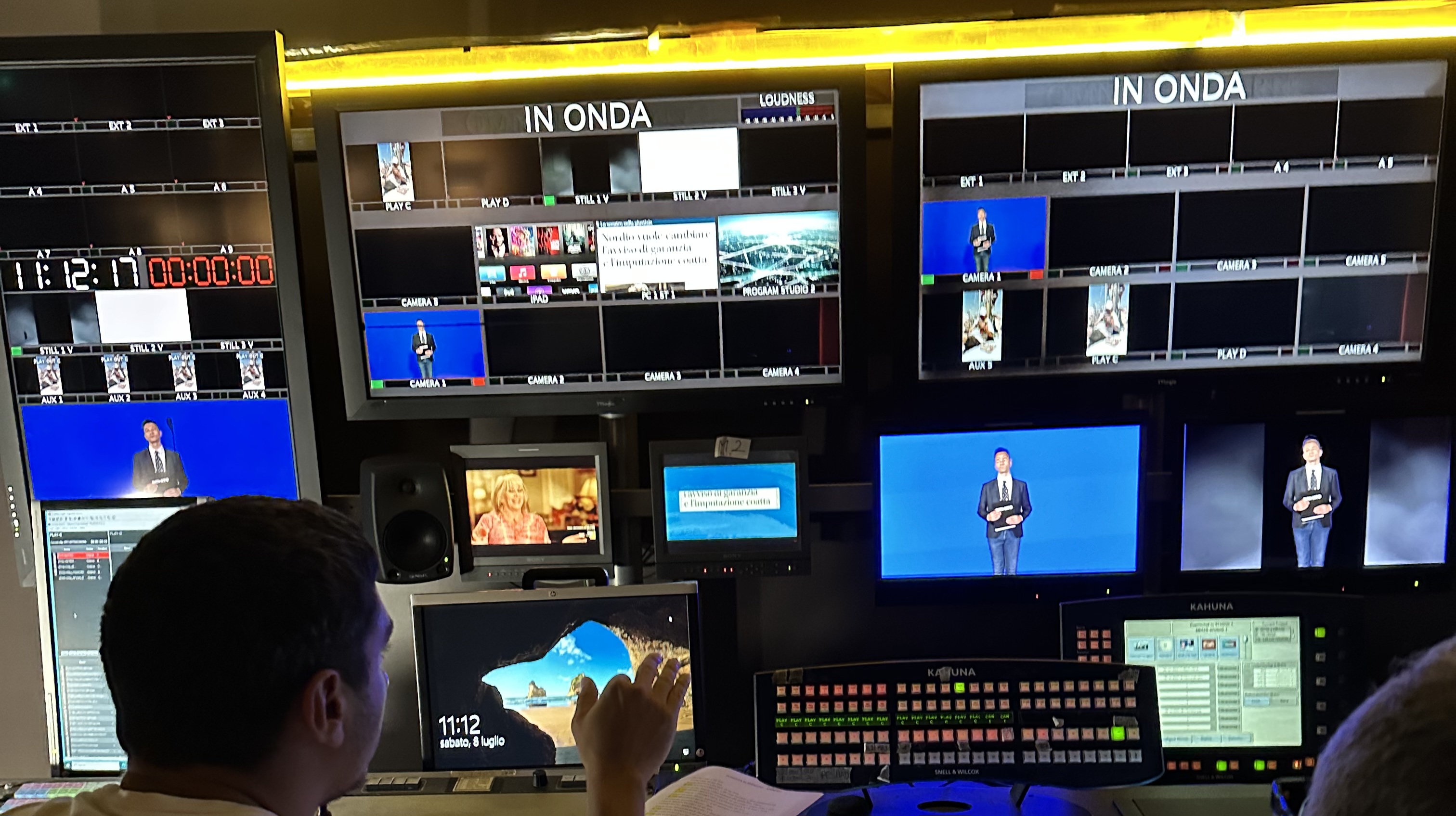 intanto backstage