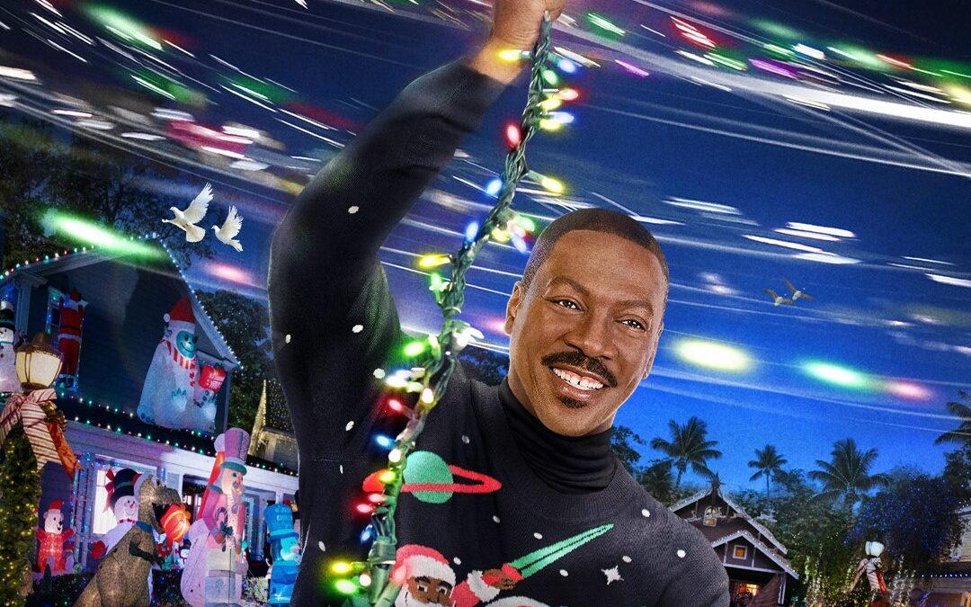 Buon Natale da Candy Cane Lane: prime foto e locandina della commedia con Eddie Murphy (solo su Prime Video dal 1° dicembre)