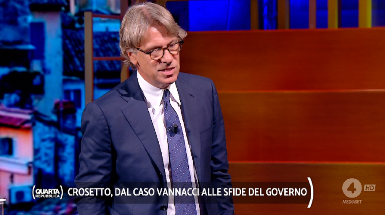 Quarta Repubblica, il talk show accessibile con Nicola Porro “arbitro finto”