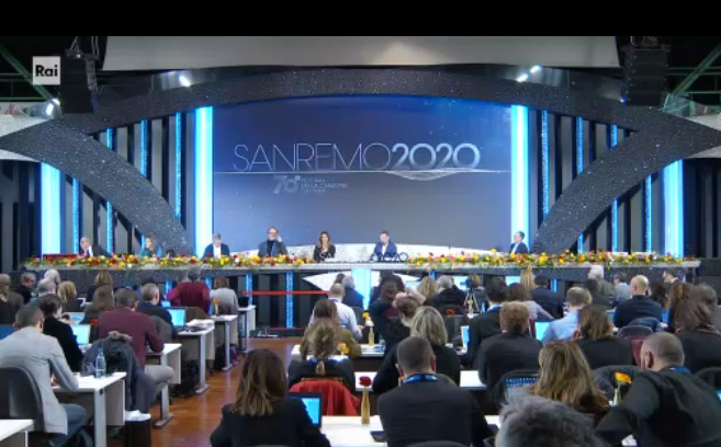 Sanremo 2024, riapre la Sala stampa del Roof al Teatro Ariston