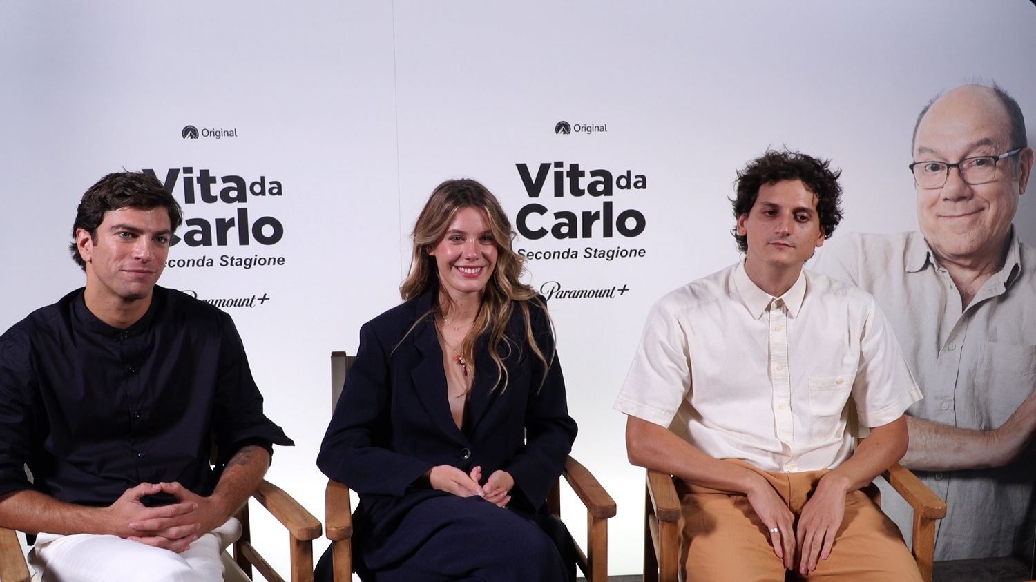 Vita da Carlo 2, video intervista con i “figli” di Verdone (e Chicco): “Ecco come cambiano i nostri personaggi”