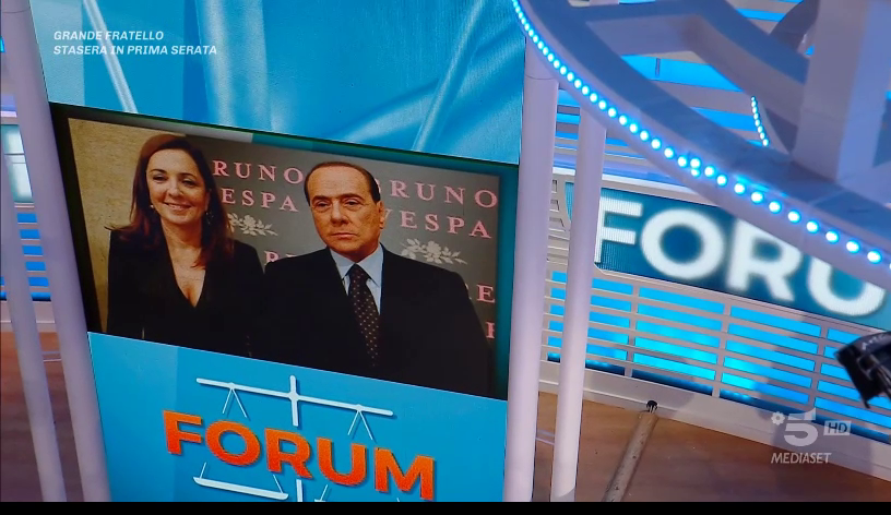 Forum, la stagione inizia con Barbara Palombelli che ricorda Silvio Berlusconi