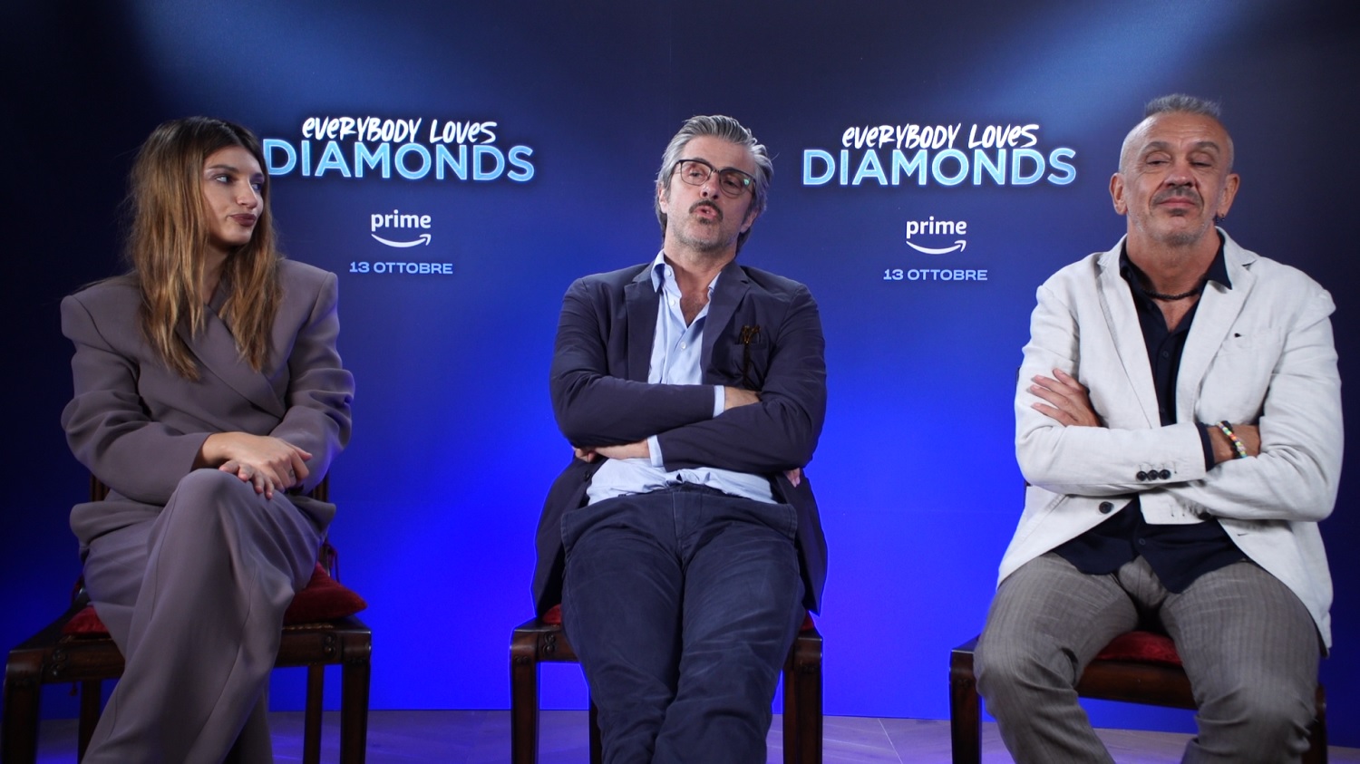 Everybody Loves Diamonds intervista a Kim Rossi Stuart, Carlotta Antonelli e Gianluca Maria Tavarelli