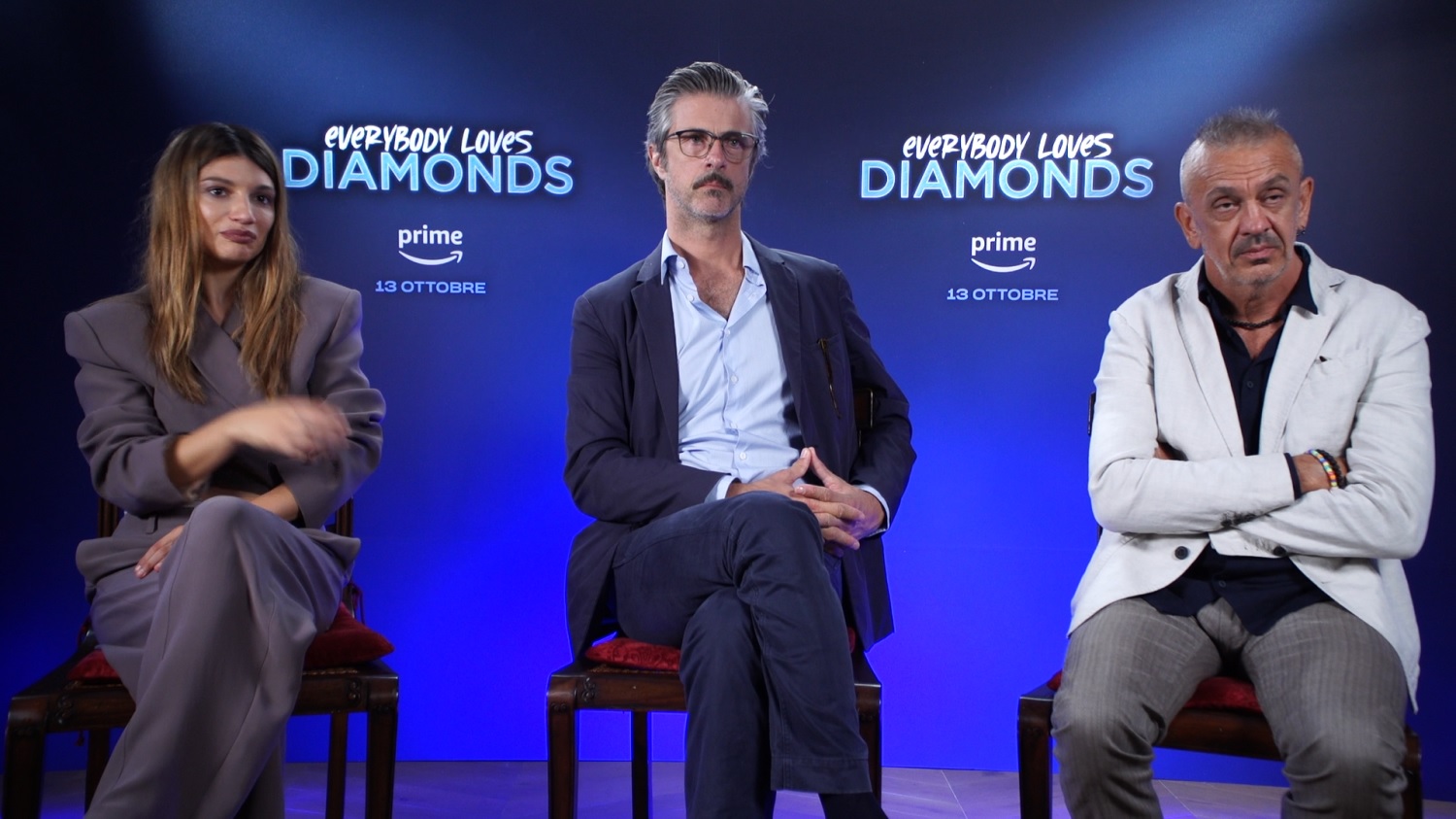 Everybody Loves Diamonds, Kim Rossi Stuart, Carlotta Antonelli e Gianluca Maria Tavarelli: “Speriamo di colpire il pubblico”
