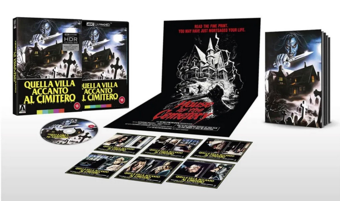 Halloween Cult: Quella villa accanto al cimitero di Lucio Fulci restaurato in 4K (trailer e clip)