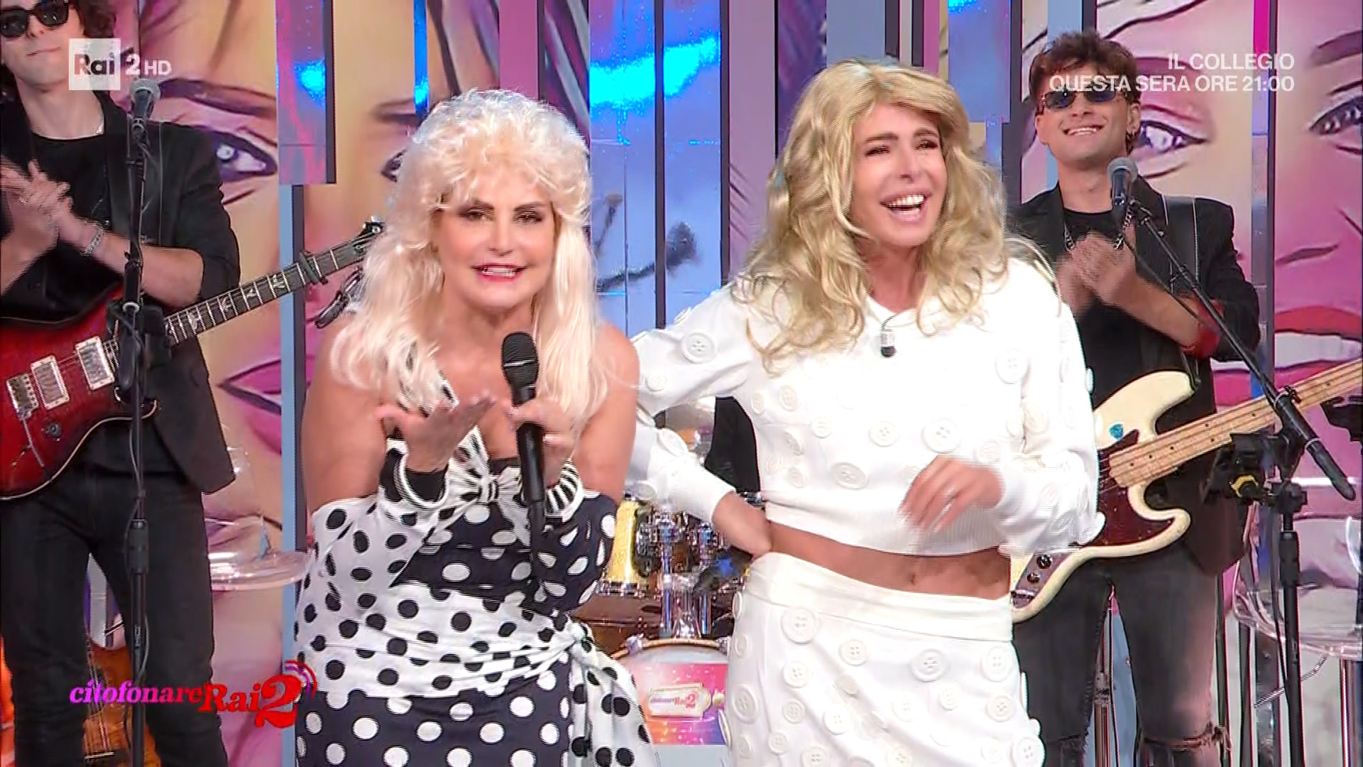Citofonare Rai 2 riparte con i punti fermi: Simona Ventura e Paola Perego