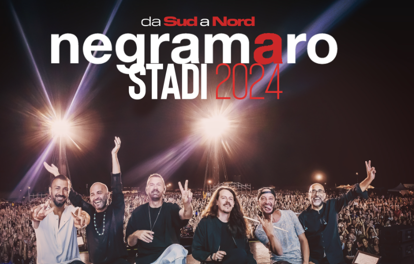 Negramaro, Stadi 2024: due concerti evento, il 15 giugno a Napoli, il 22 giugno a Milano (info biglietti)