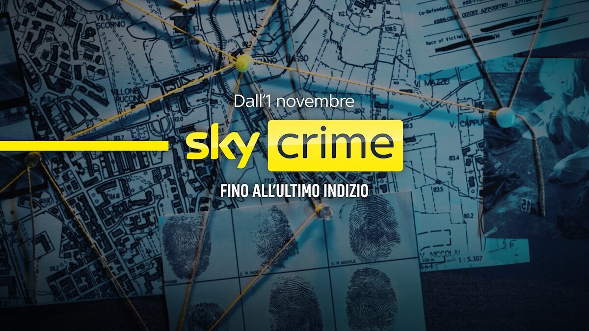 Nasce Sky Crime, il nuovo canale dedicato alla cronaca italiana e straniera