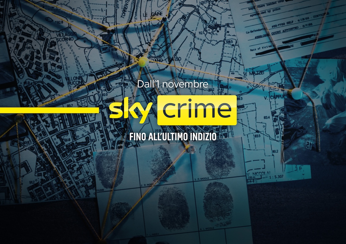 Nasce Sky Crime, il nuovo canale dedicato alla cronaca italiana e straniera