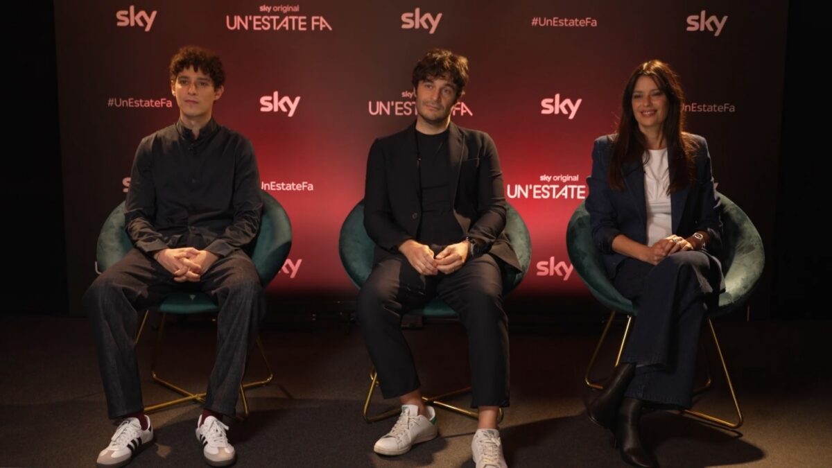 Un’Estate Fa, intervista con Filippo Scotti, Lino Guanciale e Claudia Pandolfi e “la memoria che filtra i ricordi”