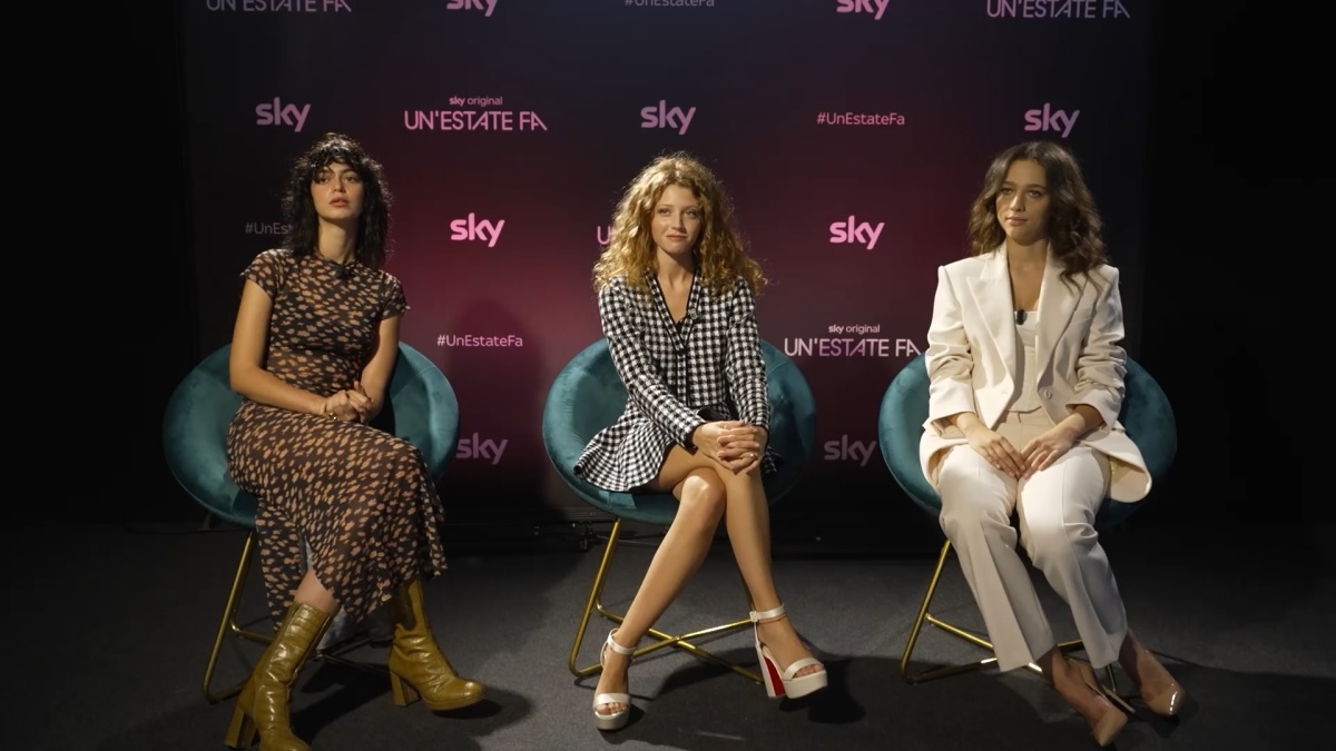 Un’Estate Fa, intervista con Antonia Fotaras, Martina Gatti e Sofia Iacuitto, le giovani protagoniste della serie tv