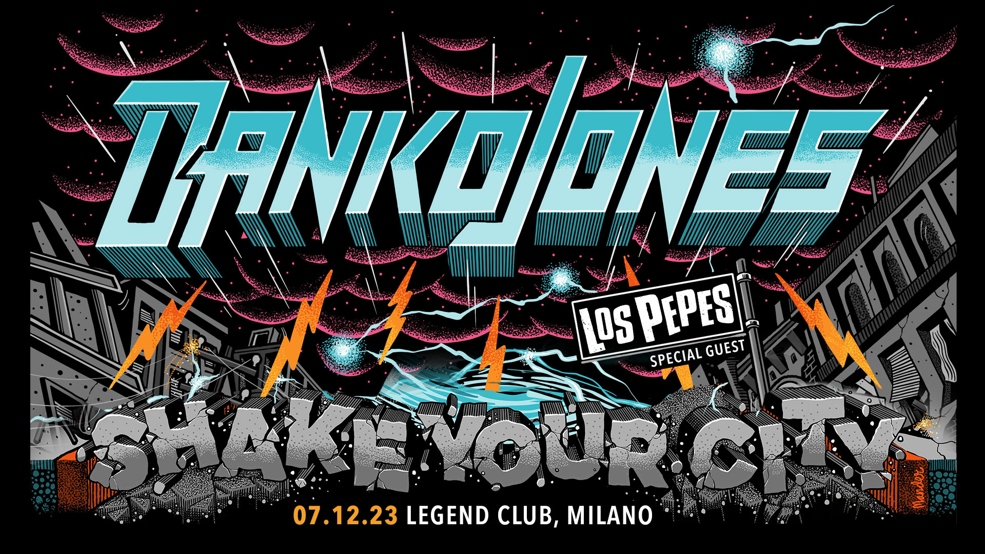 Danko Jones in concerto a Milano: tutti i dettagli sulla data del 7 Dicembre 2023