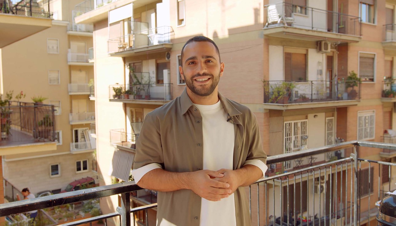 Cucina in Balcone con Ruben: su Food Network le ricette dello chef più seguito sui social