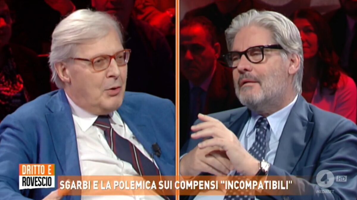 Del Debbio e la frecciata a Brindisi: “Non gli scaldo la poltrona, conduco in piedi”