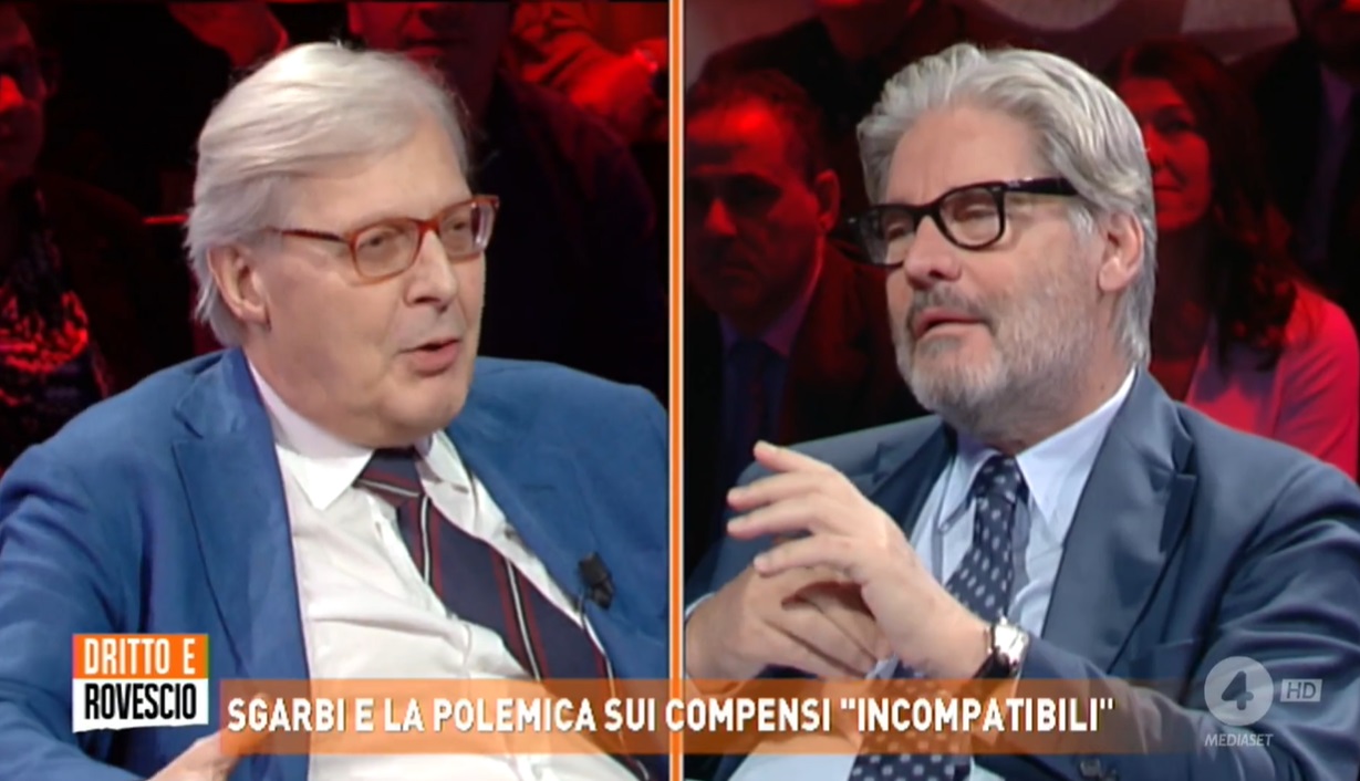 Del Debbio e la frecciata a Brindisi: “Non gli scaldo la poltrona, conduco in piedi”