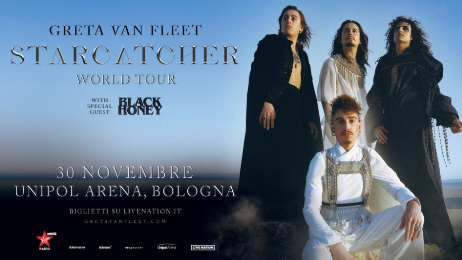 La scaletta del concerto dei Greta Van Fleet a Bologna, orari e info