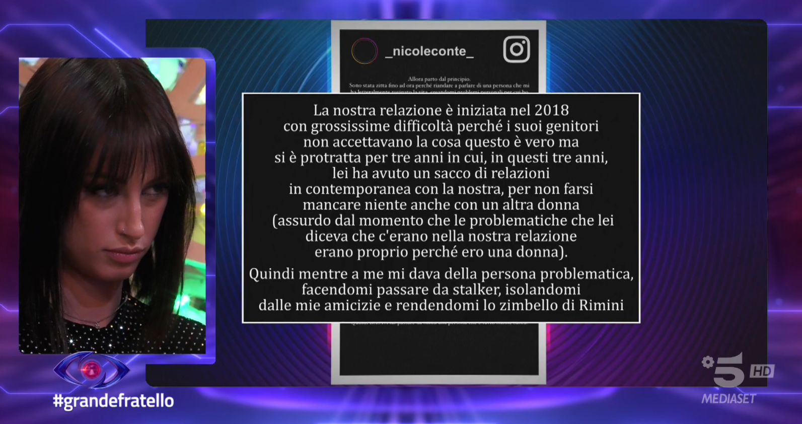 Grande Fratello 2023 Nicole Letizia