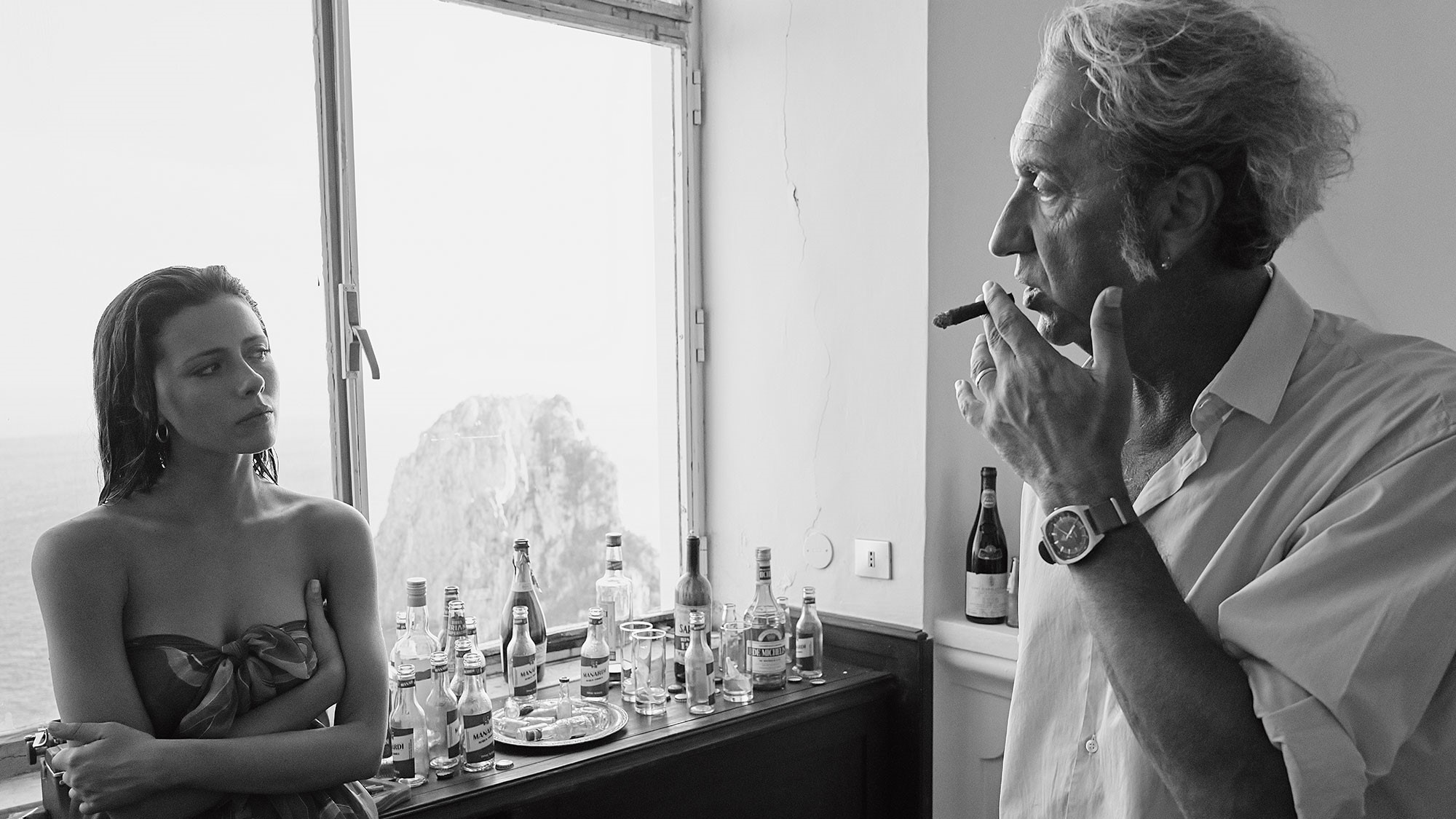 Paolo Sorrentino: prime immagini dal set del nuovo film con Gary Oldman e Silvio Orlando