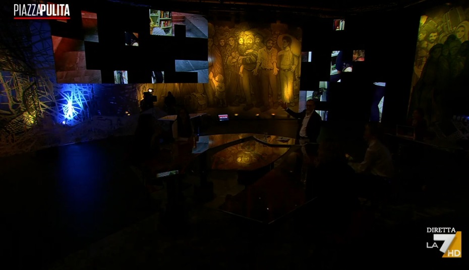 Blackout in diretta a Piazzapulita. Formigli: “Mai accaduto in dodici anni, sentiamo forze negative su di noi”