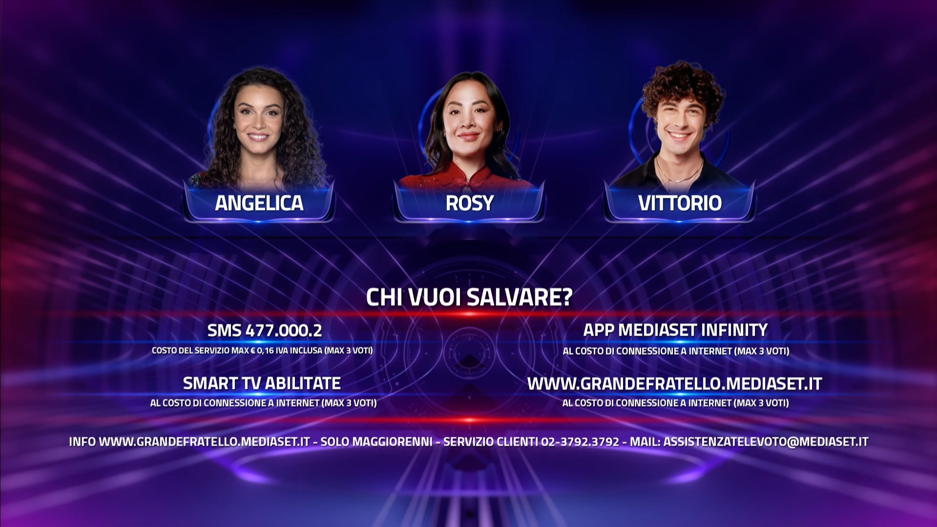 Grande Fratello 2023, puntata 20 novembre: Ciro decide di uscire, Angelica, Rosy e Vittorio al televoto