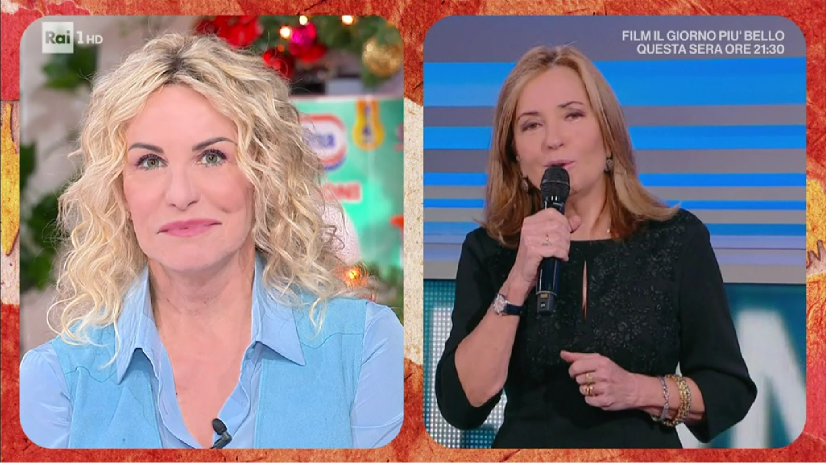 Barbara Palombelli fa gli auguri in diretta ad Antonella Clerici: “C’è una grande e antica amicizia”