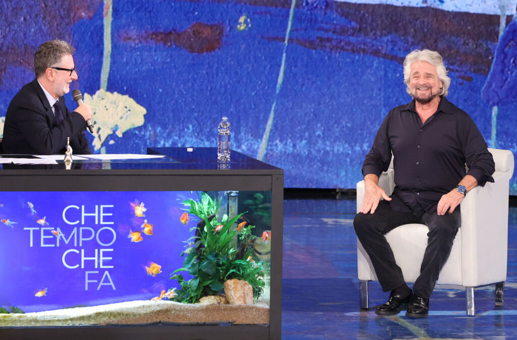 Beppe Grillo ricoverato a Cecina