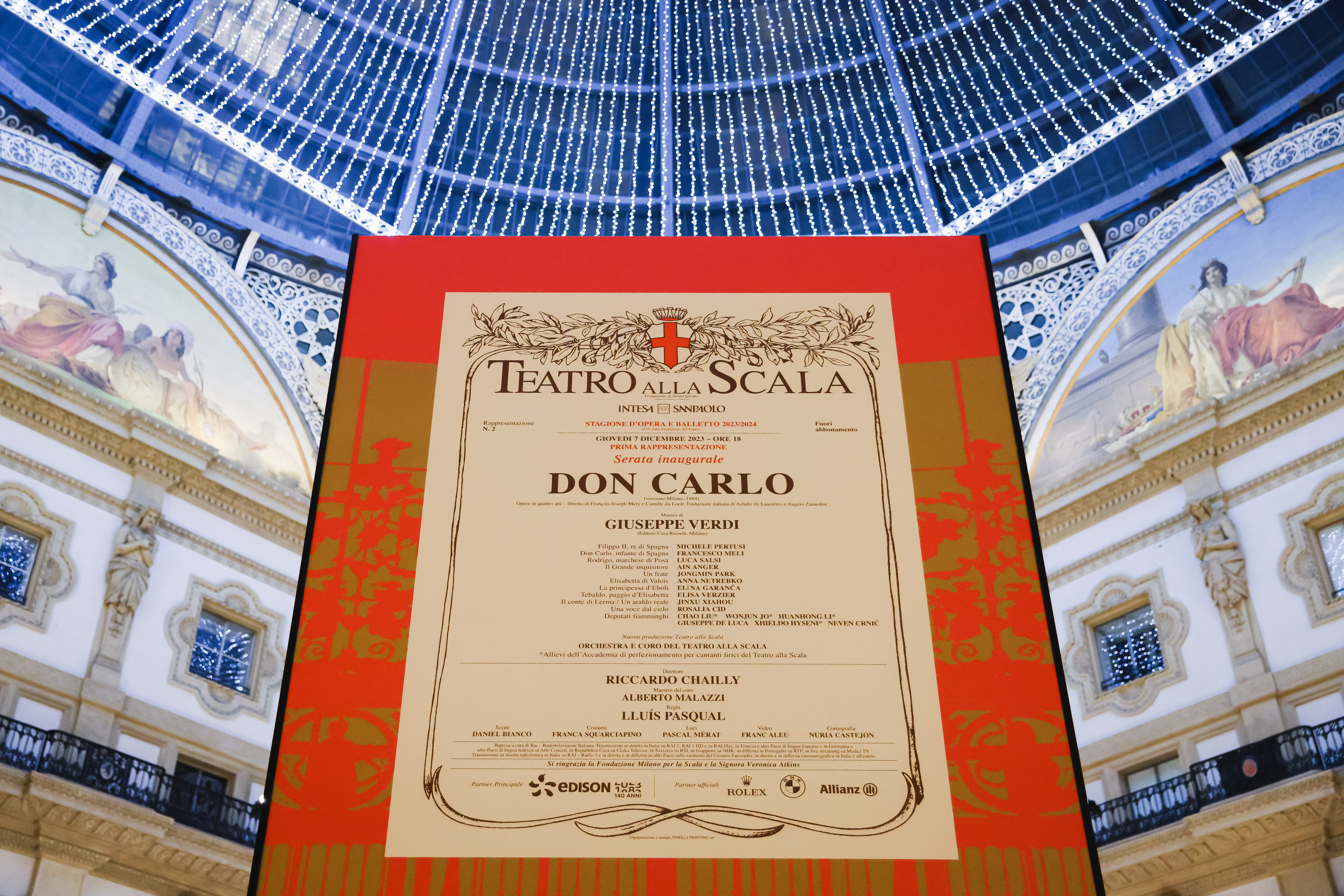 Prima della Scala 2023 su Rai 1 il ‘Don Carlo’ di Giuseppe Verdi in diretta