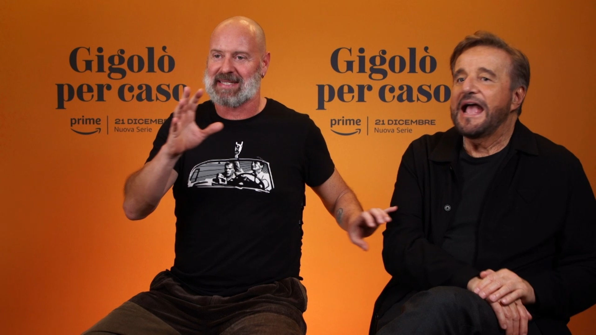 Gigolò per caso, intervista con Pietro Sermonti e Christian De Sica
