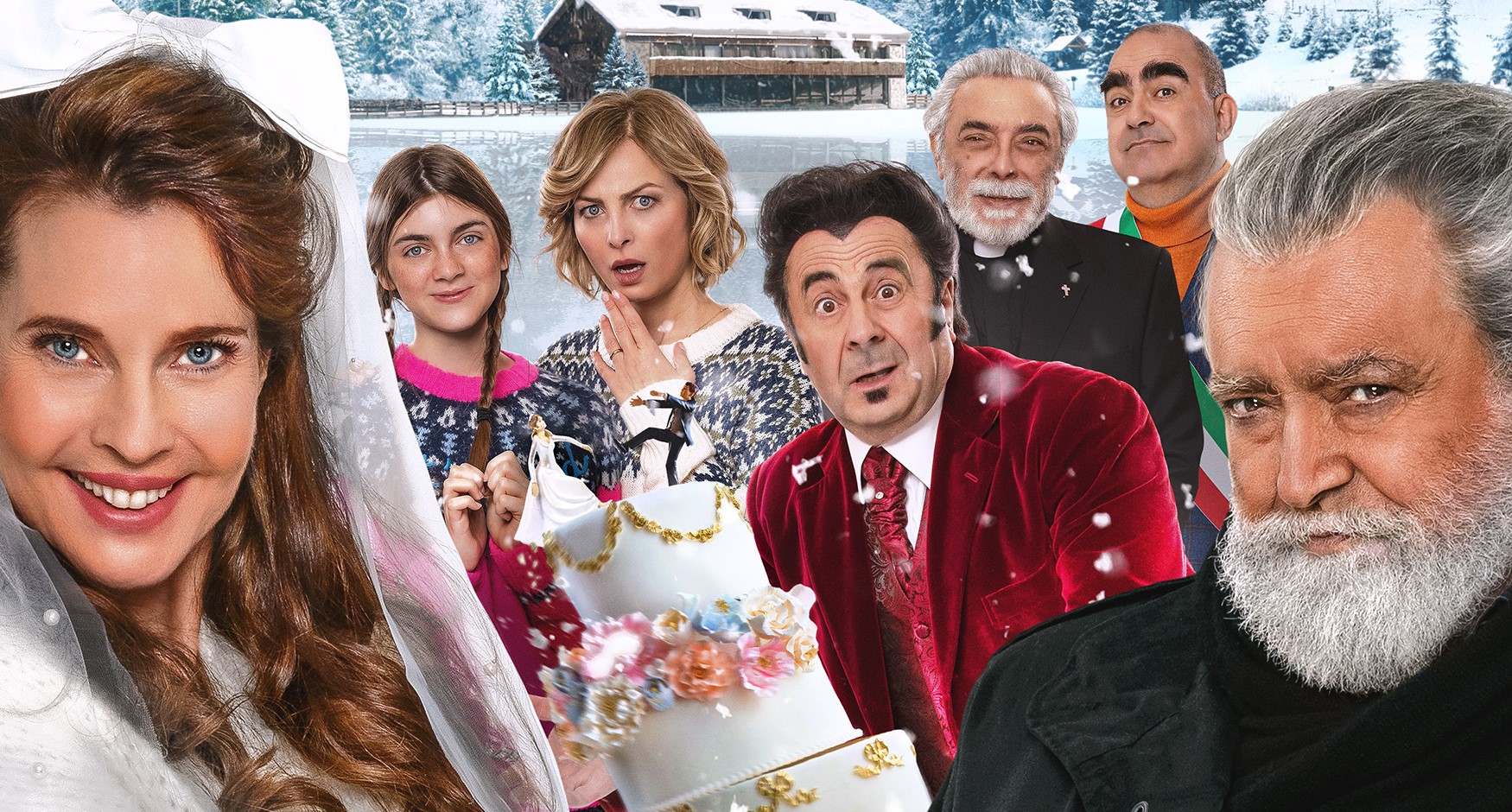 Improvvisamente a Natale mi sposo: trailer, foto e poster della commedia con Diego Abatantuono e Carol Alt (Al cinema dal 6 dicembre)
