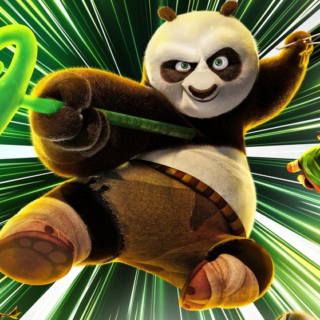 Kung Fu Panda 4 primo poster ufficiale del film DreamWorks Animation con la voce di Fabio Volo