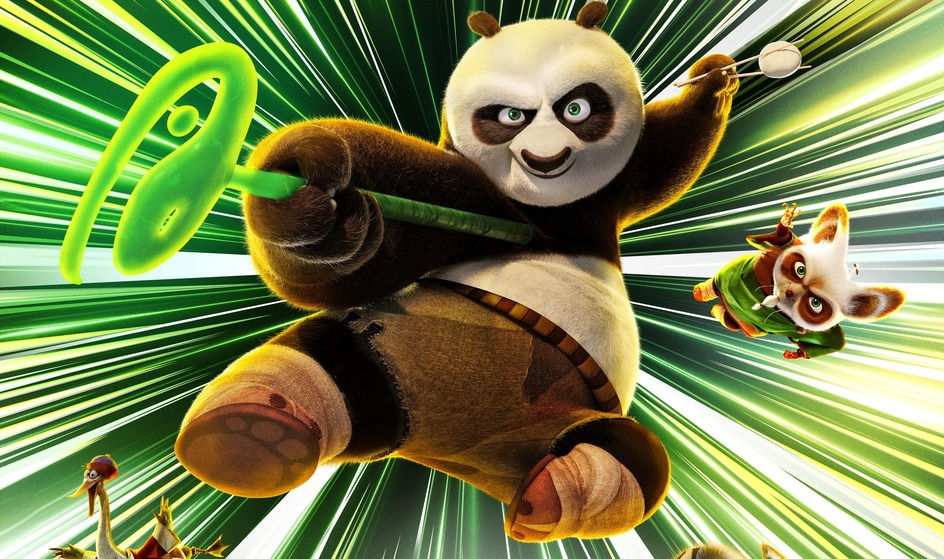 Kung Fu Panda 4: primo poster ufficiale del film DreamWorks Animation con la voce di Fabio Volo
