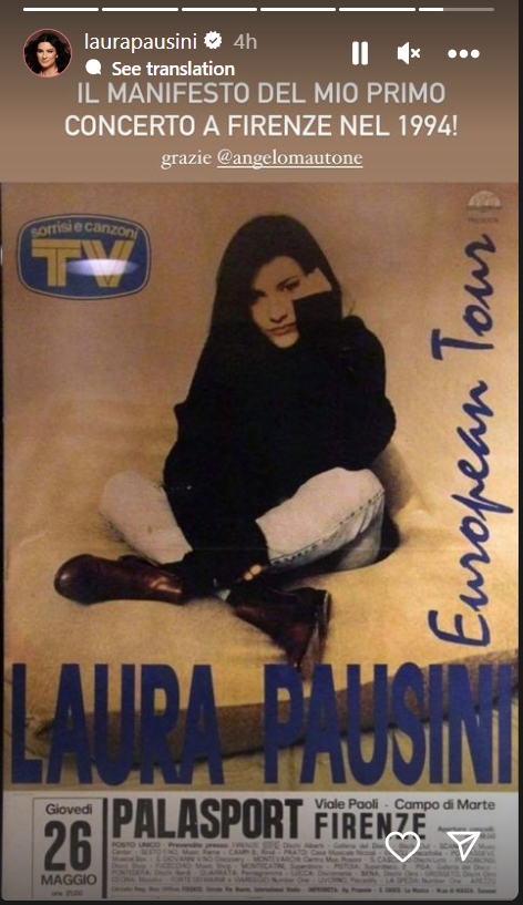 Laura Pausini Firenze