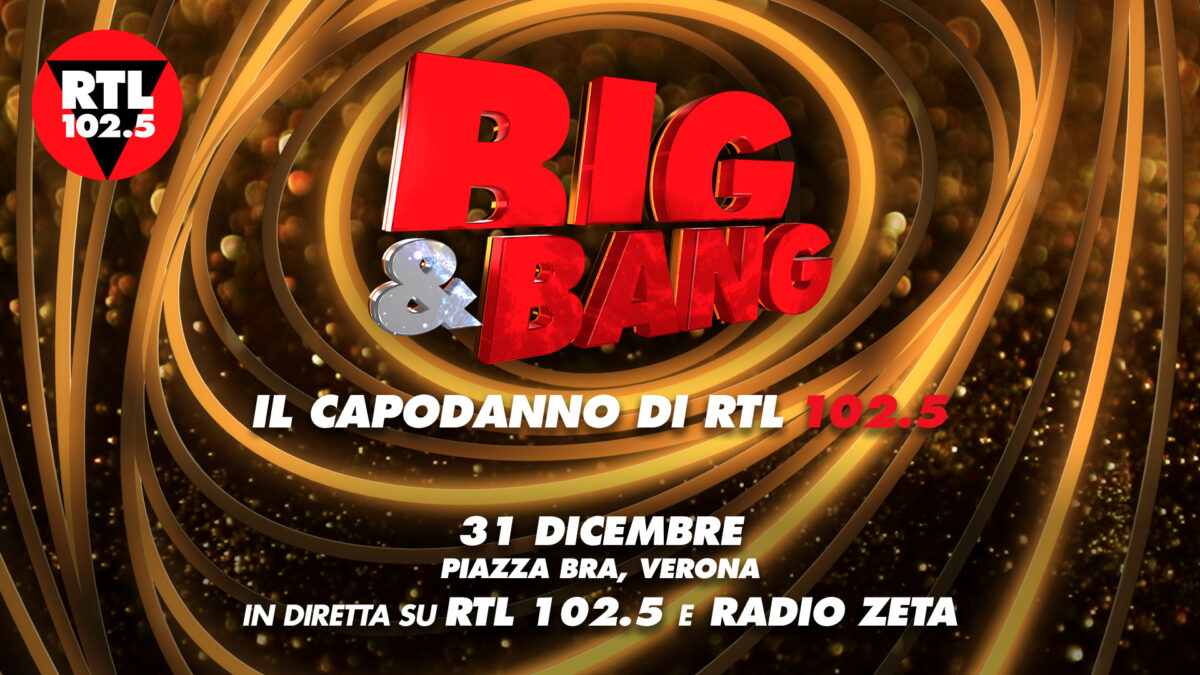 Big & Bang, Capodanno 2024 di RTL 102.5: cantanti, ospiti, dove vederlo